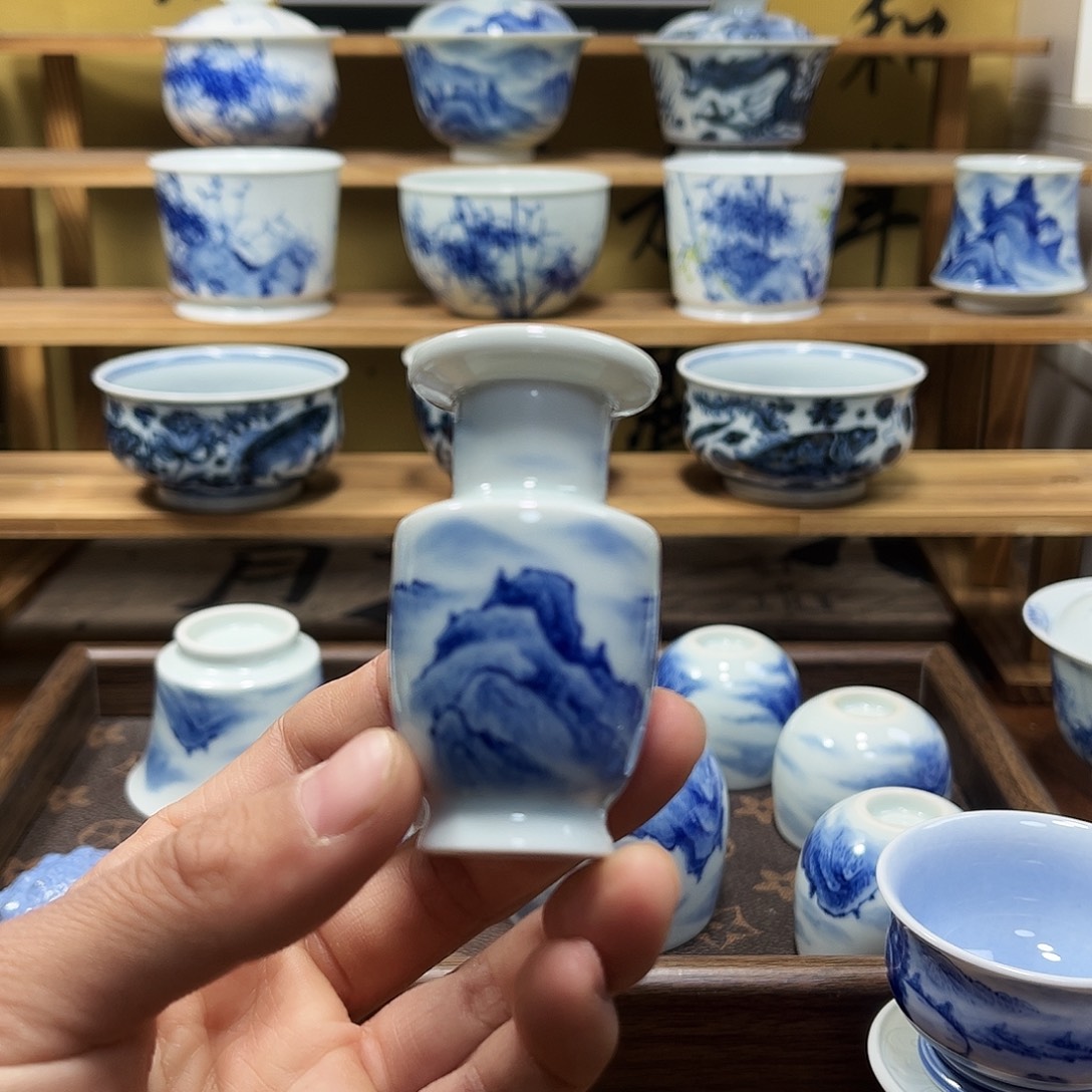 林***离景德镇陶瓷手工艺