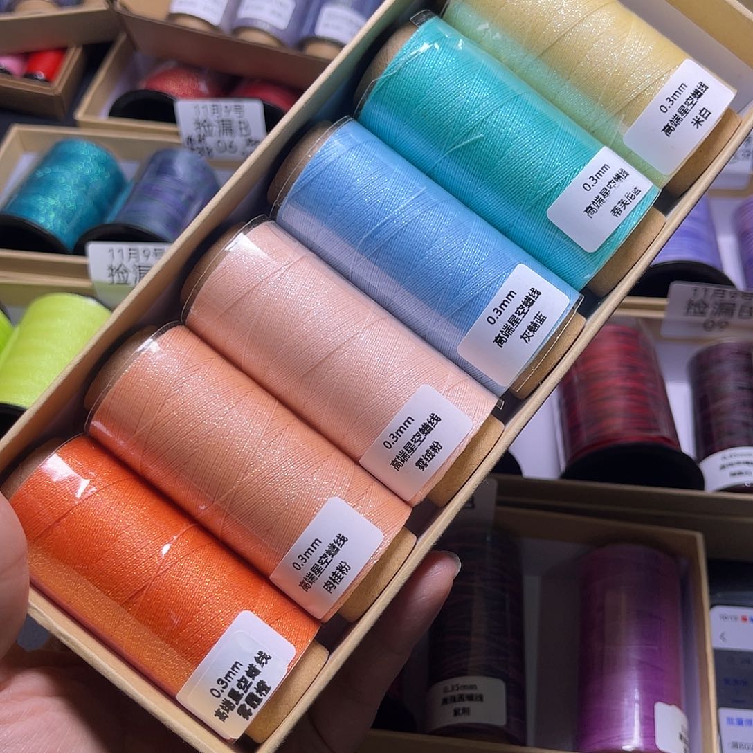 0.3高端星空蜡敦煌色系6色套盒