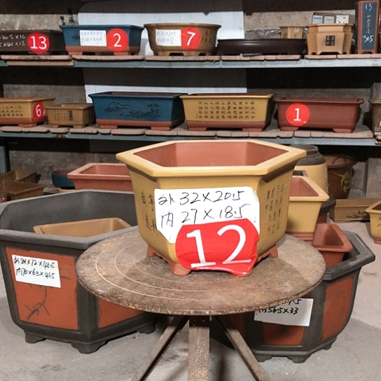 紫砂紫砂花盆包邮