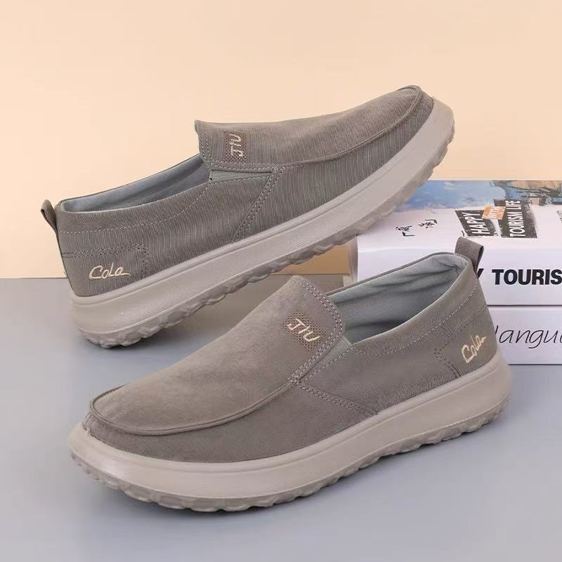男士一脚蹬舒适软底休闲鞋69-201防滑