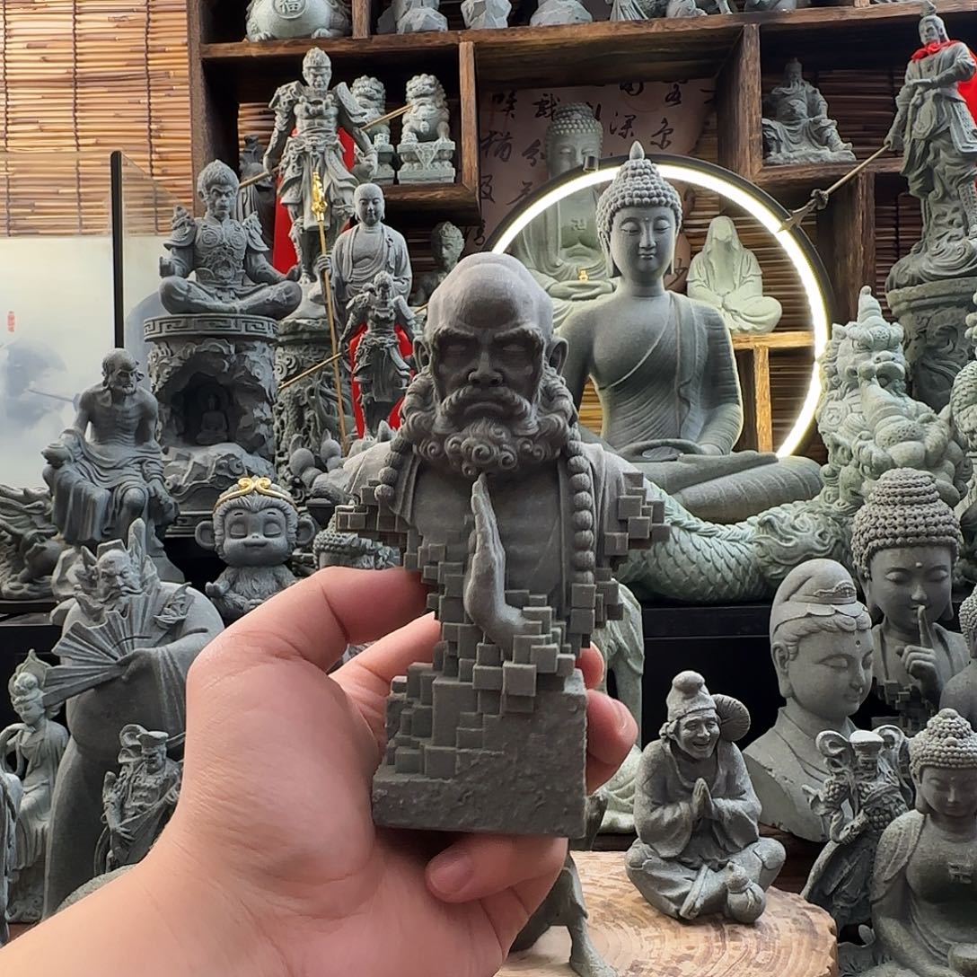 石材达摩新款镂空的0321