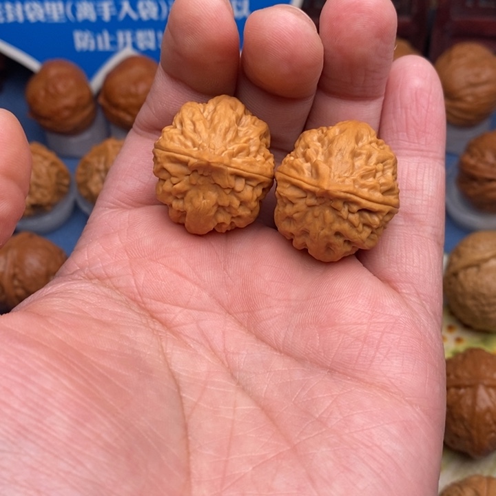 文玩核桃把件肉龙