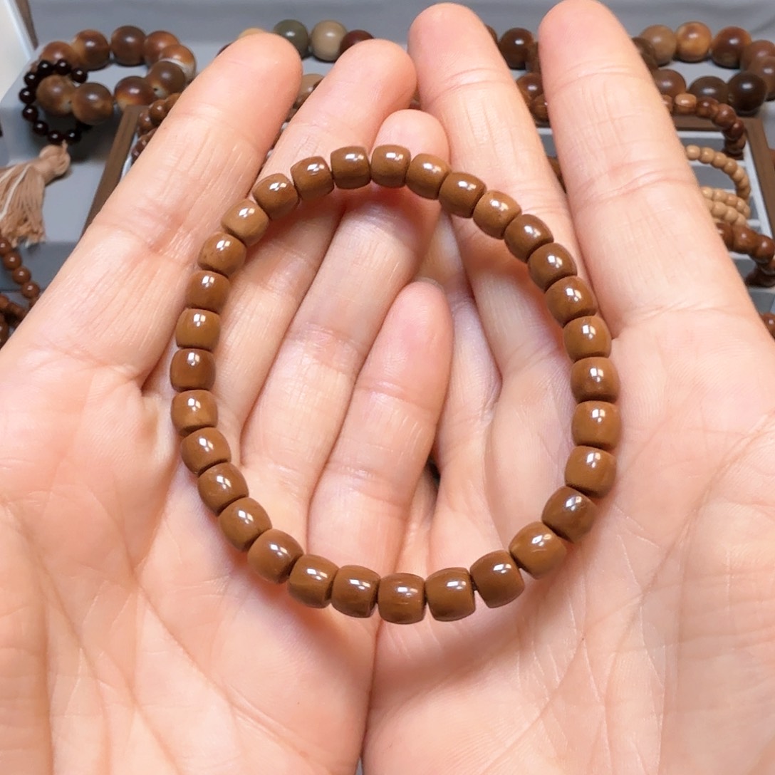 库克手串啾**啾库克菩提6*7直切珠单圈