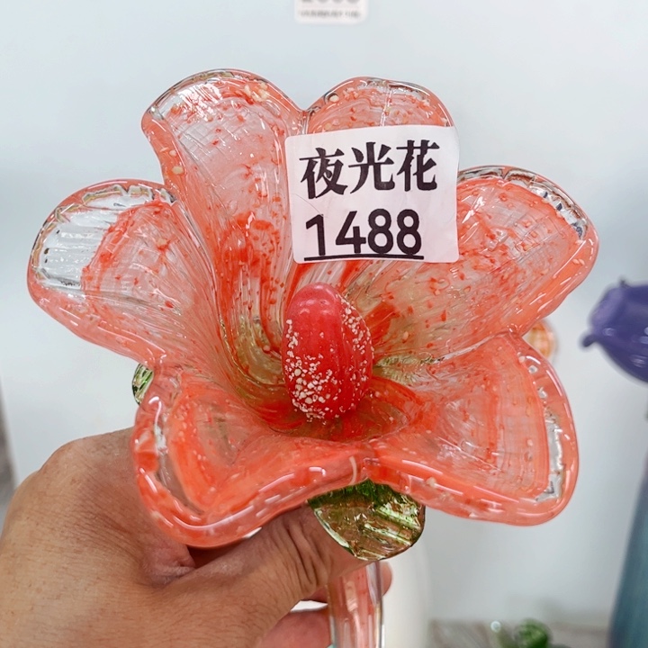 琉璃1488夜光 花瓶家悦美居