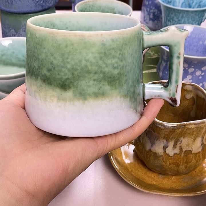 杯子景德镇高温陶瓷杯咖啡水杯