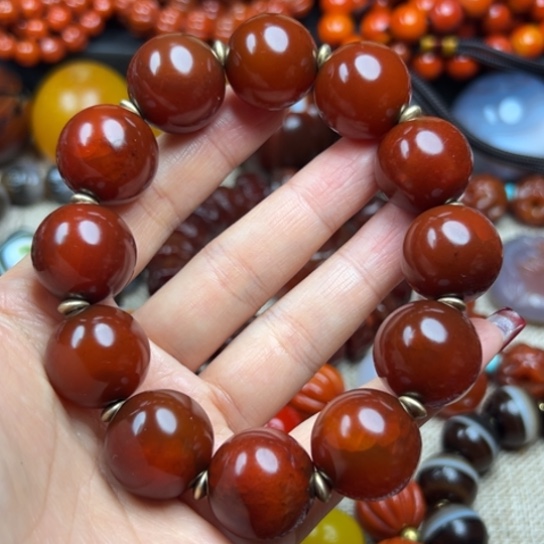 玛瑙/玉髓未镶嵌颈饰