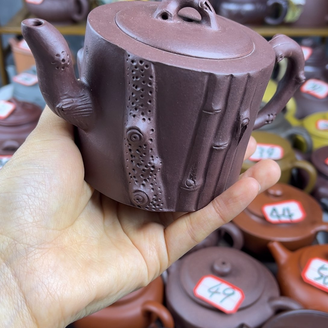 紫砂茶壶宜兴紫砂壶微瑕身嗑