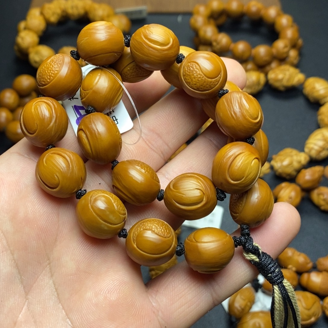 义***链橄榄核手串/手链太极手持