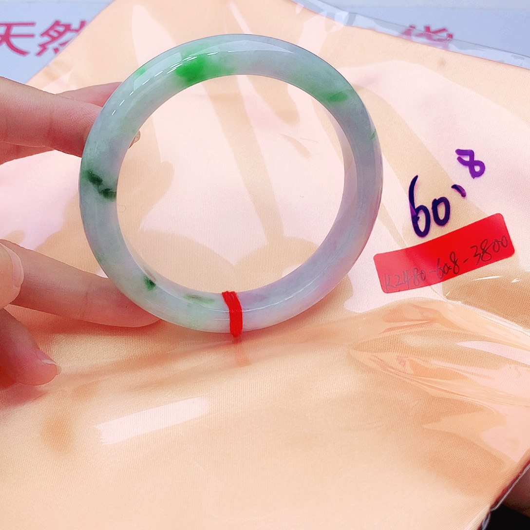 翡翠未镶嵌手镯我