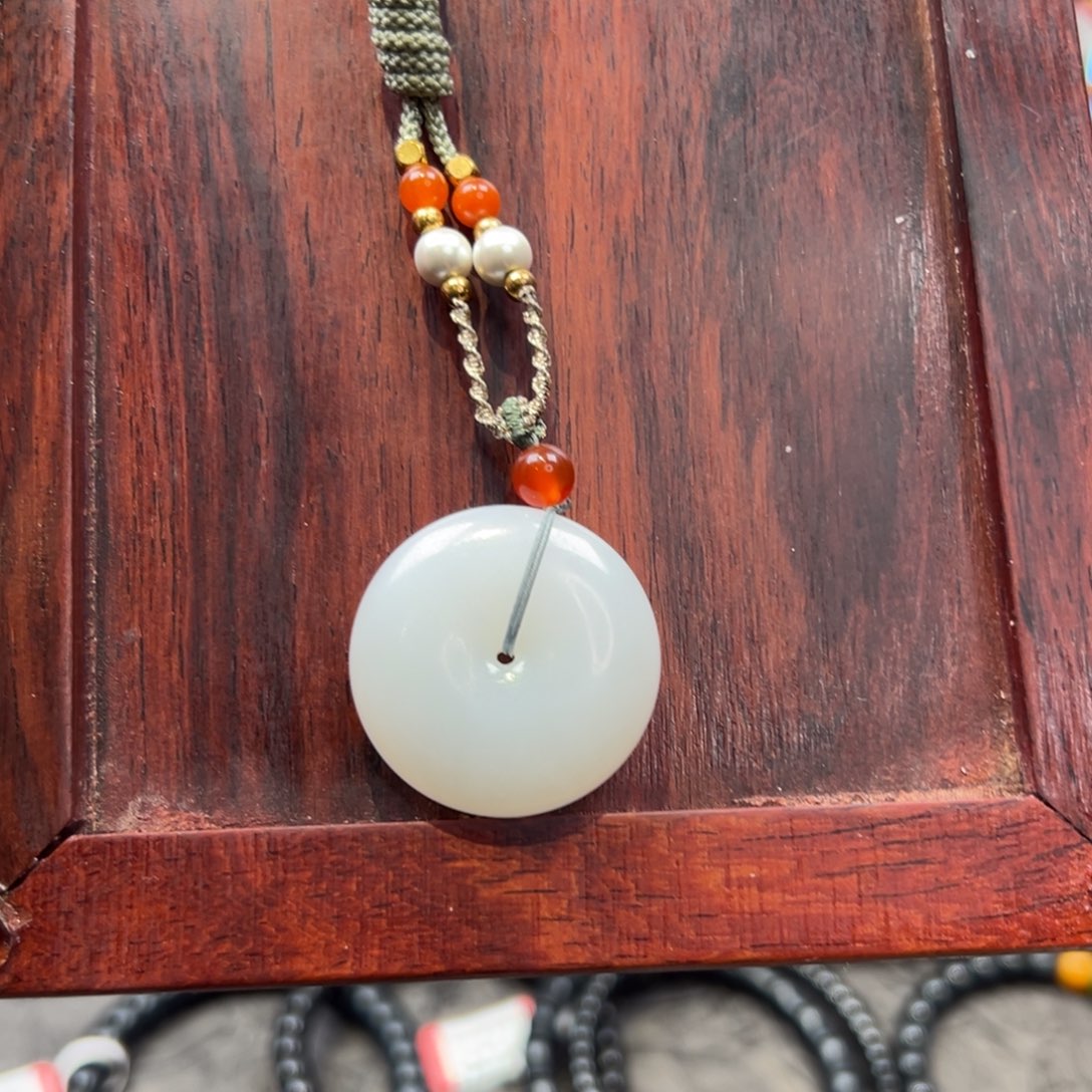 气***宏手链未镶嵌和田玉