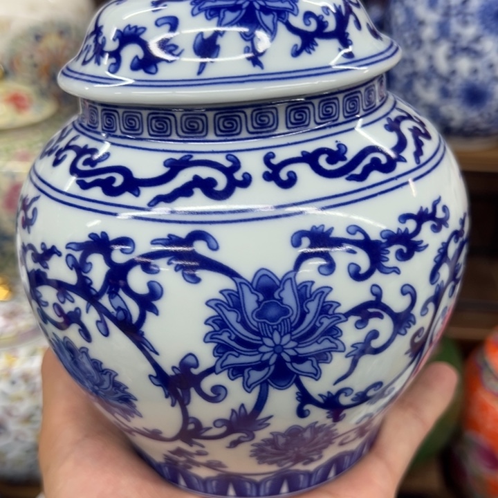 高端陶瓷茶叶罐密封罐