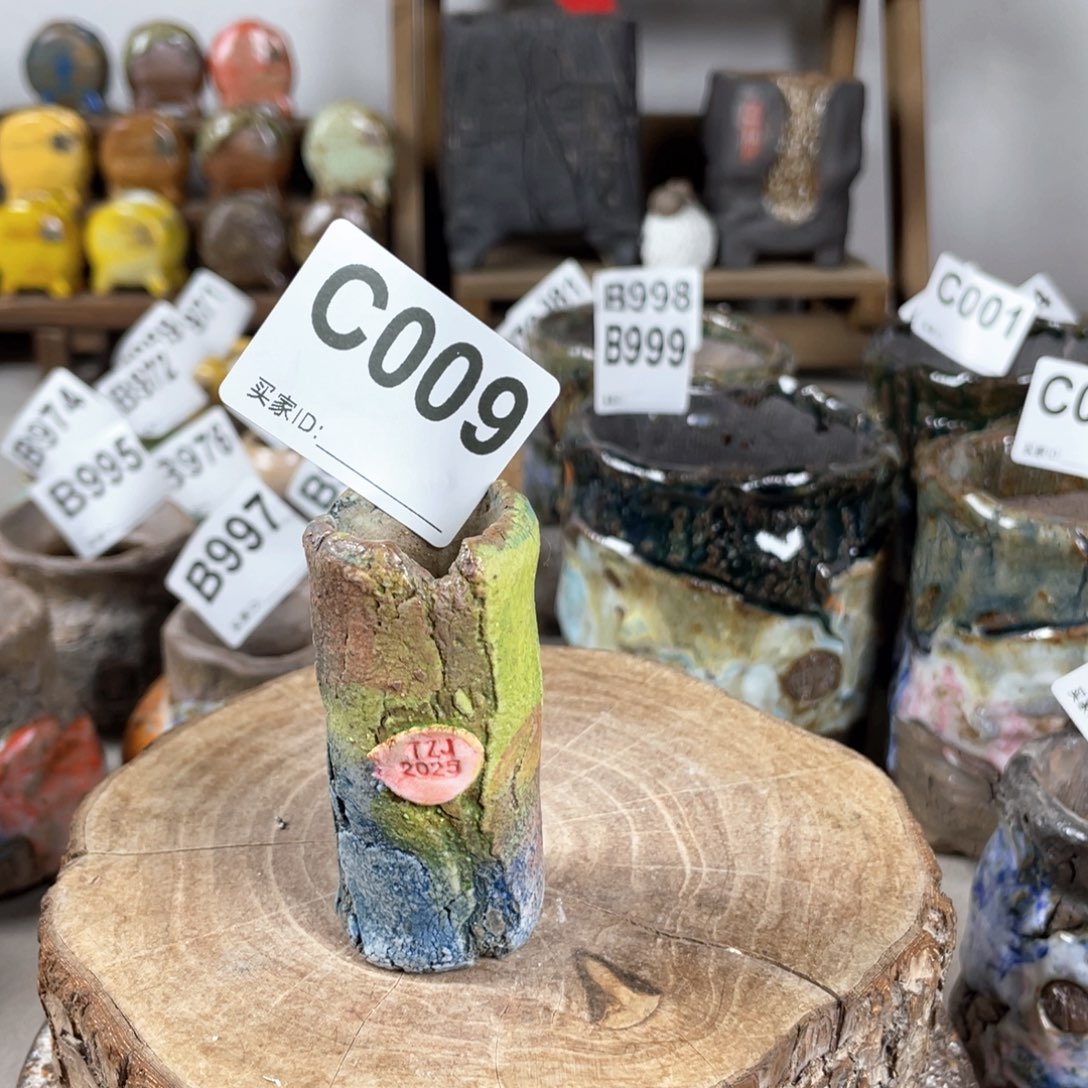 紫砂花盆独枝干内口2