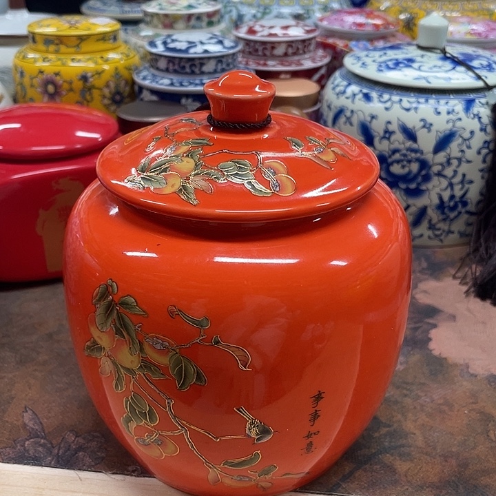 陶瓷罐茶叶罐密封罐储物罐