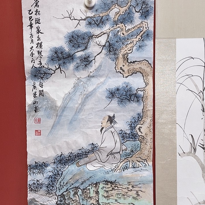 国画侯老师手绘作品