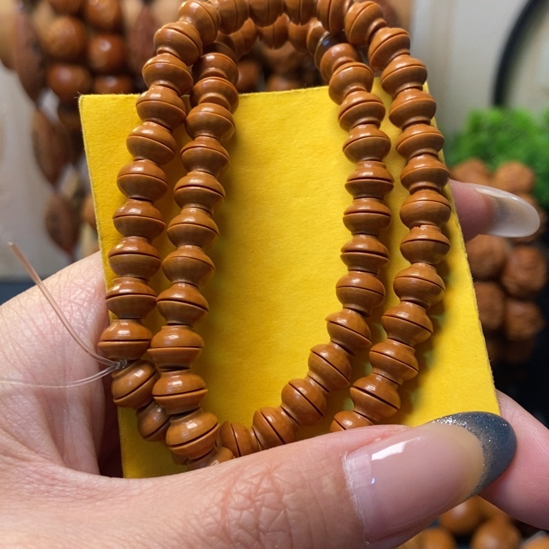 橄榄核手串/手链金饭碗