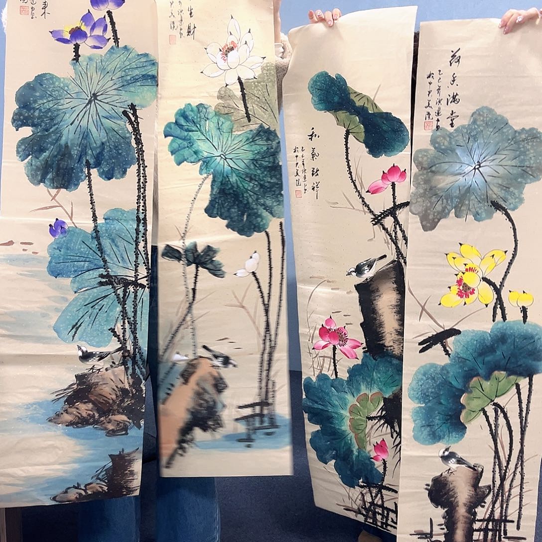 国画国画老师作品