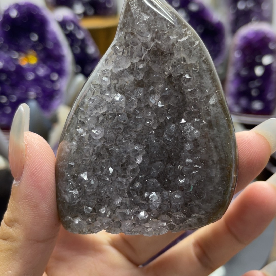 未镶嵌大型摆件（非配饰）紫晶