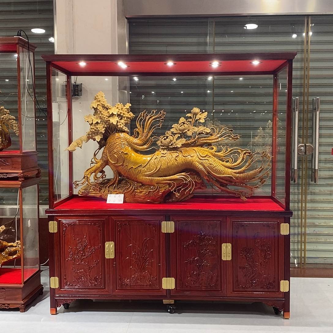 金丝楠穿****子金丝楠小叶桢楠摆件