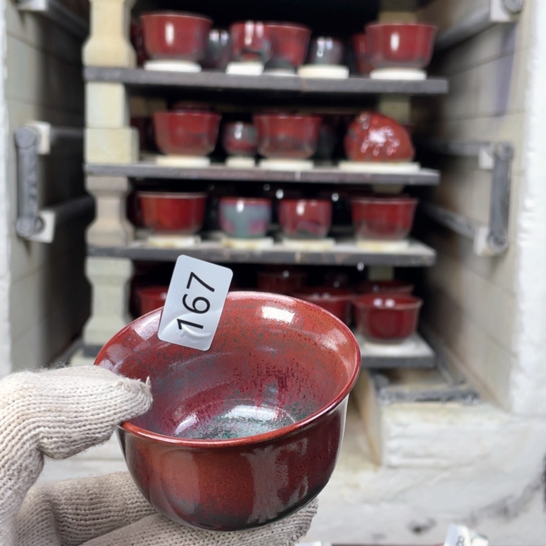 摆件钧瓷窑变精品摆件