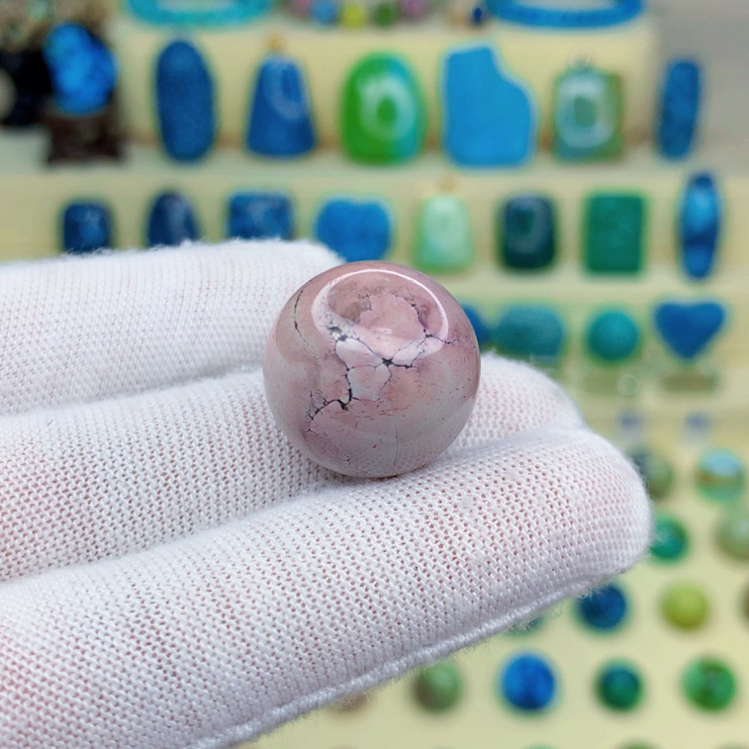 绿松石绿松石18K金镶嵌