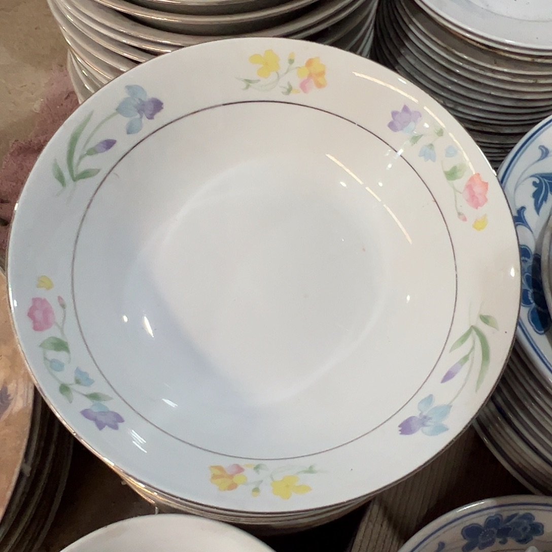 醴陵瓷直播供货基地老瓷23厘米汤碗