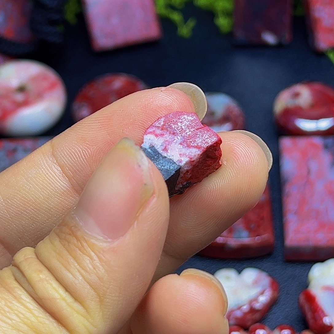 依***依天然辰砂朱砂吊坠