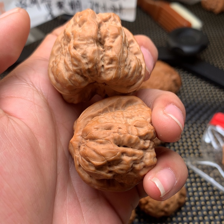 文玩核桃把件好****曹蛤蟆
