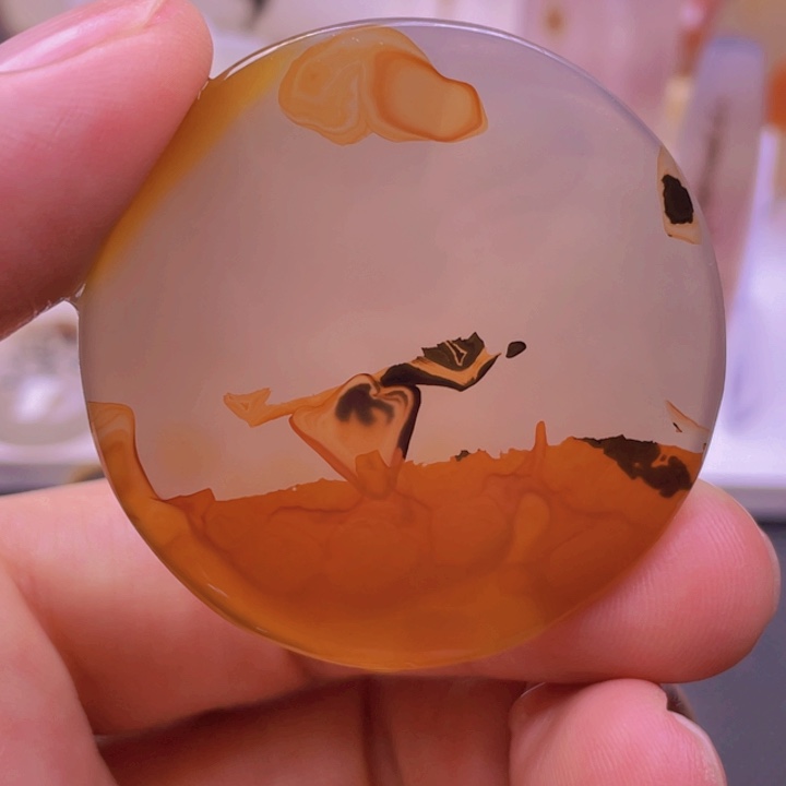 玛瑙/玉髓未镶嵌吊坠(不含链)