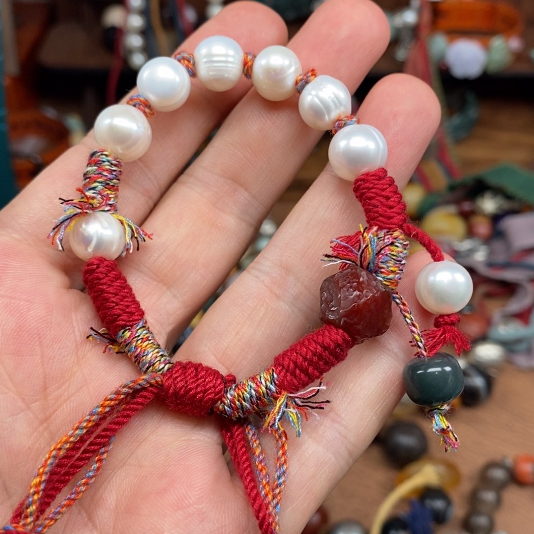 玛瑙/玉髓手链未镶嵌