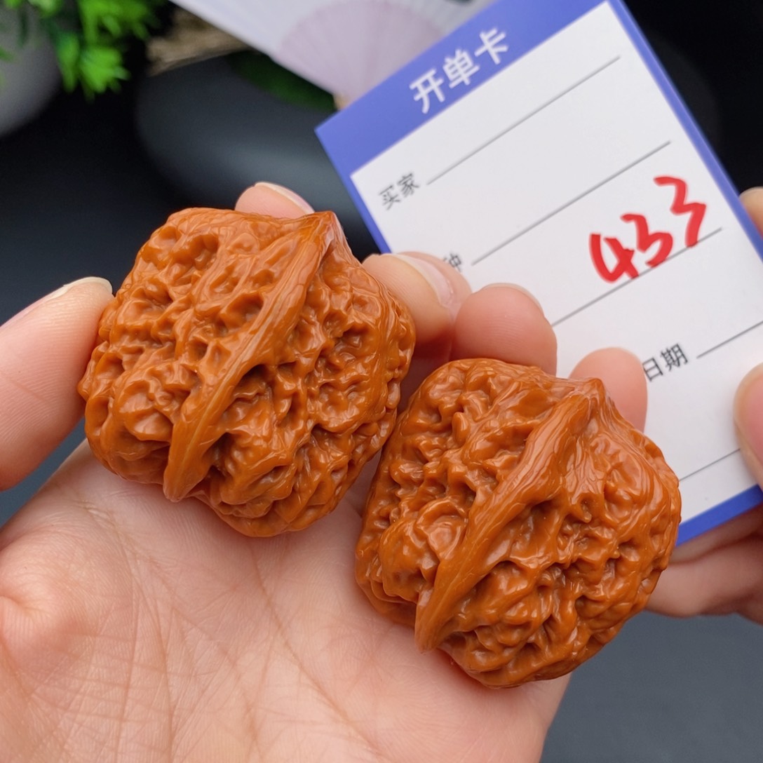 文玩核桃把件38将军433