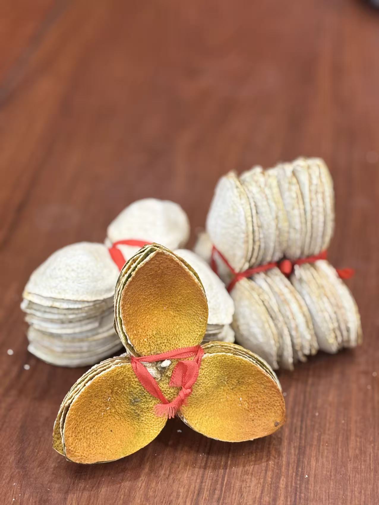 （大份量）2025新会梅江黎大九围老树原枝二红扎皮柑香浓郁