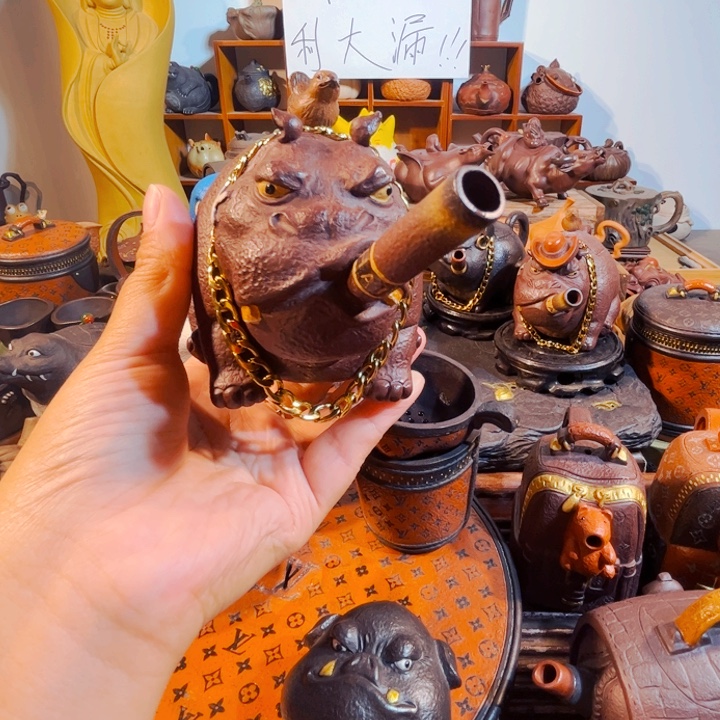 东***就茶壶紫砂纯手工手工制作工艺