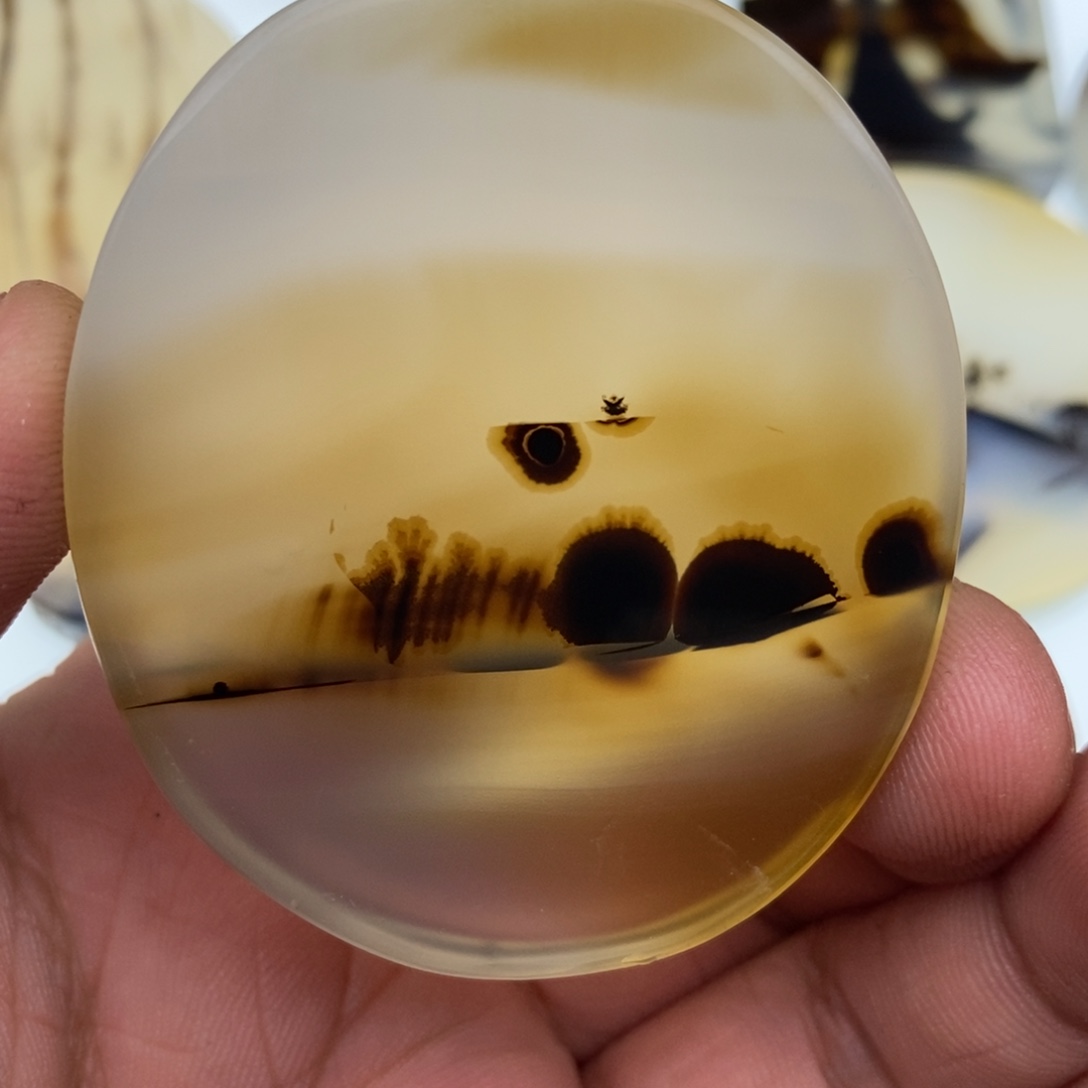 玛瑙/玉髓牌子足银镀金镶嵌