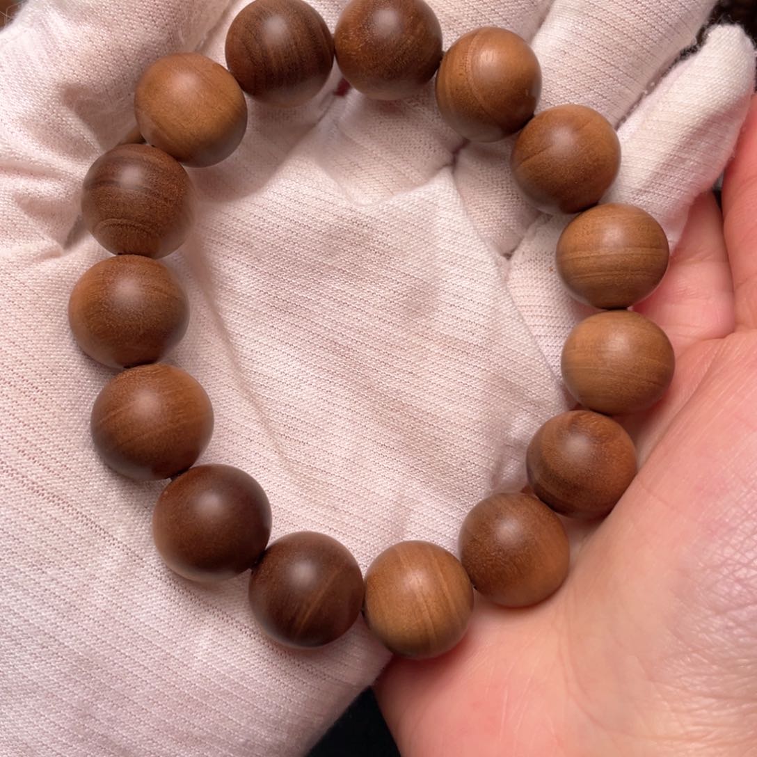 檀香木手串/手链好****迈索尔老山檀香15