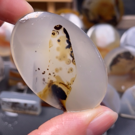 玛瑙/玉髓吊坠(不含链)未镶嵌