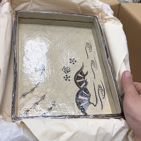 瓷片摆件工艺品瓷器摆件777 