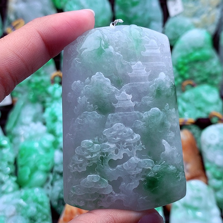 翡翠吊坠(不含链)未镶嵌