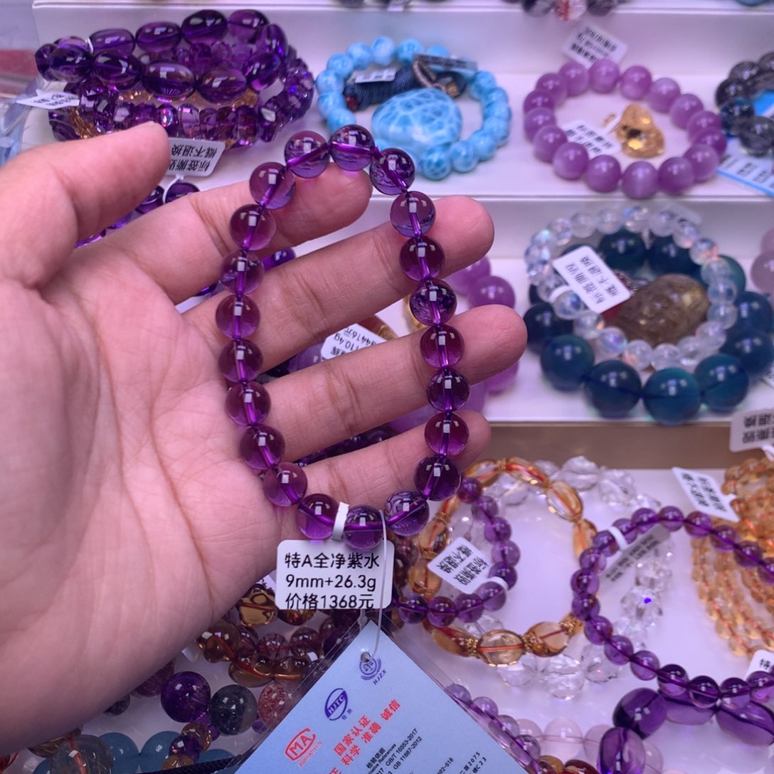 水晶手链未镶嵌手链