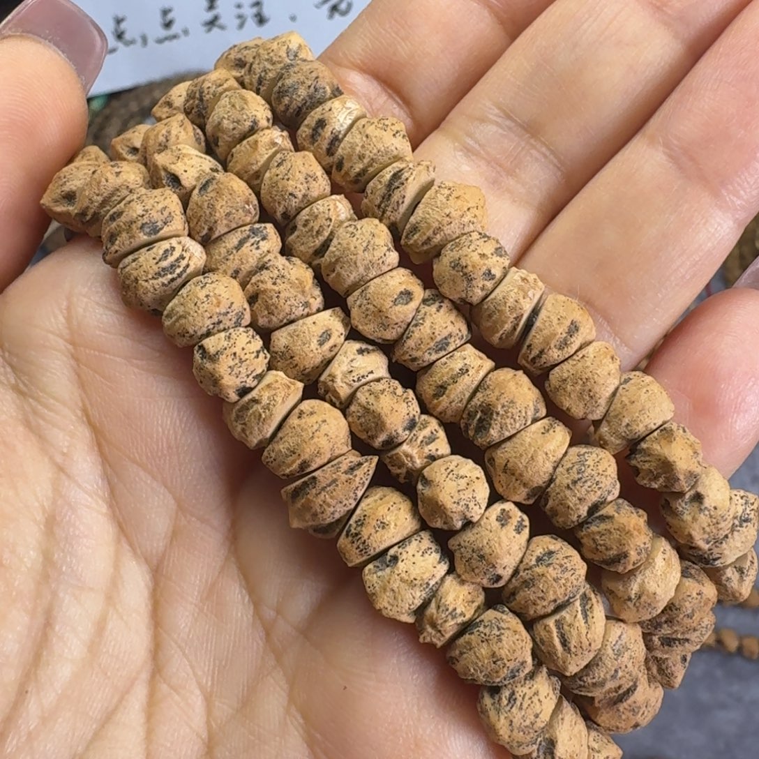 菩提籽类侧打大麻花柏香108