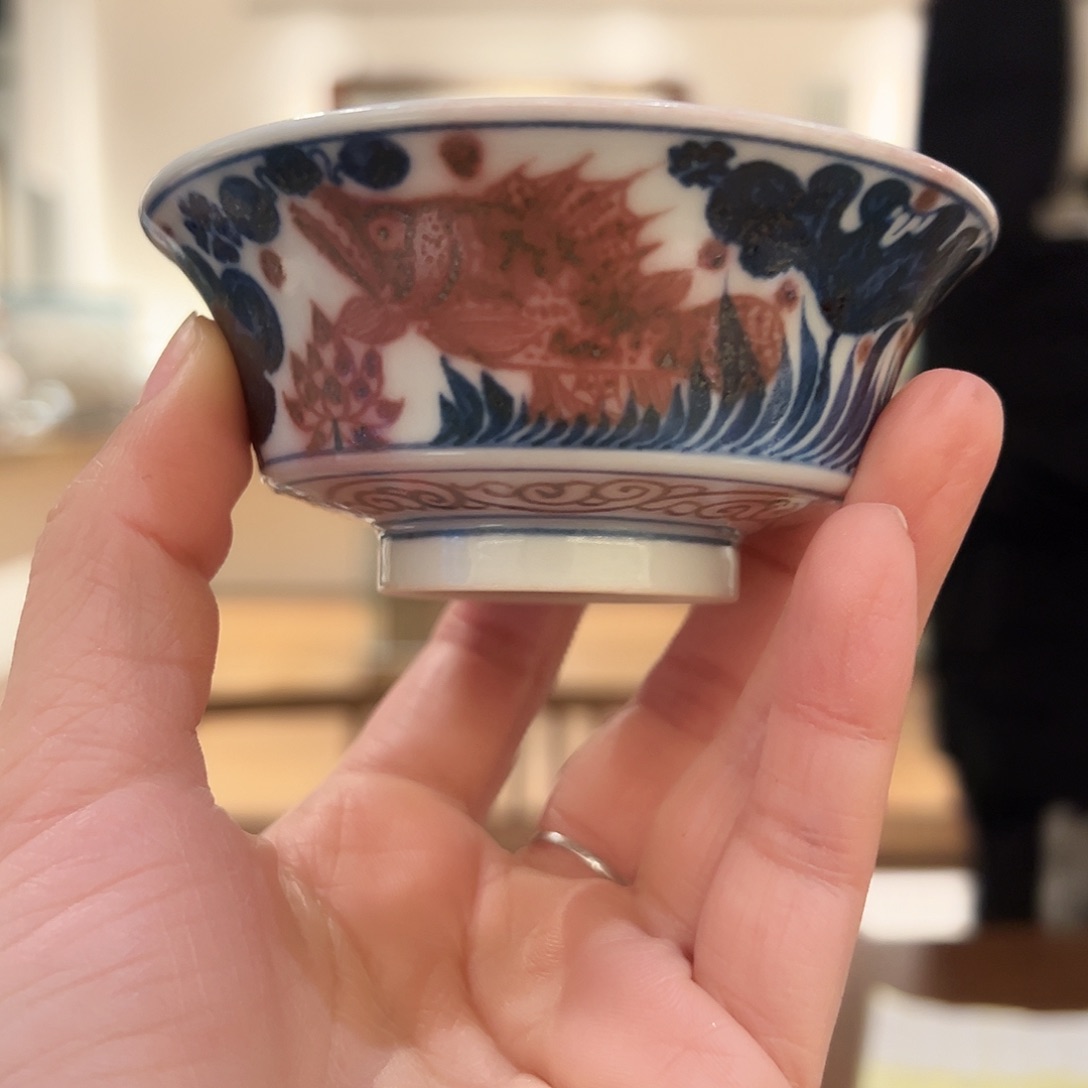 开播福利元青拙手原矿青花釉里红