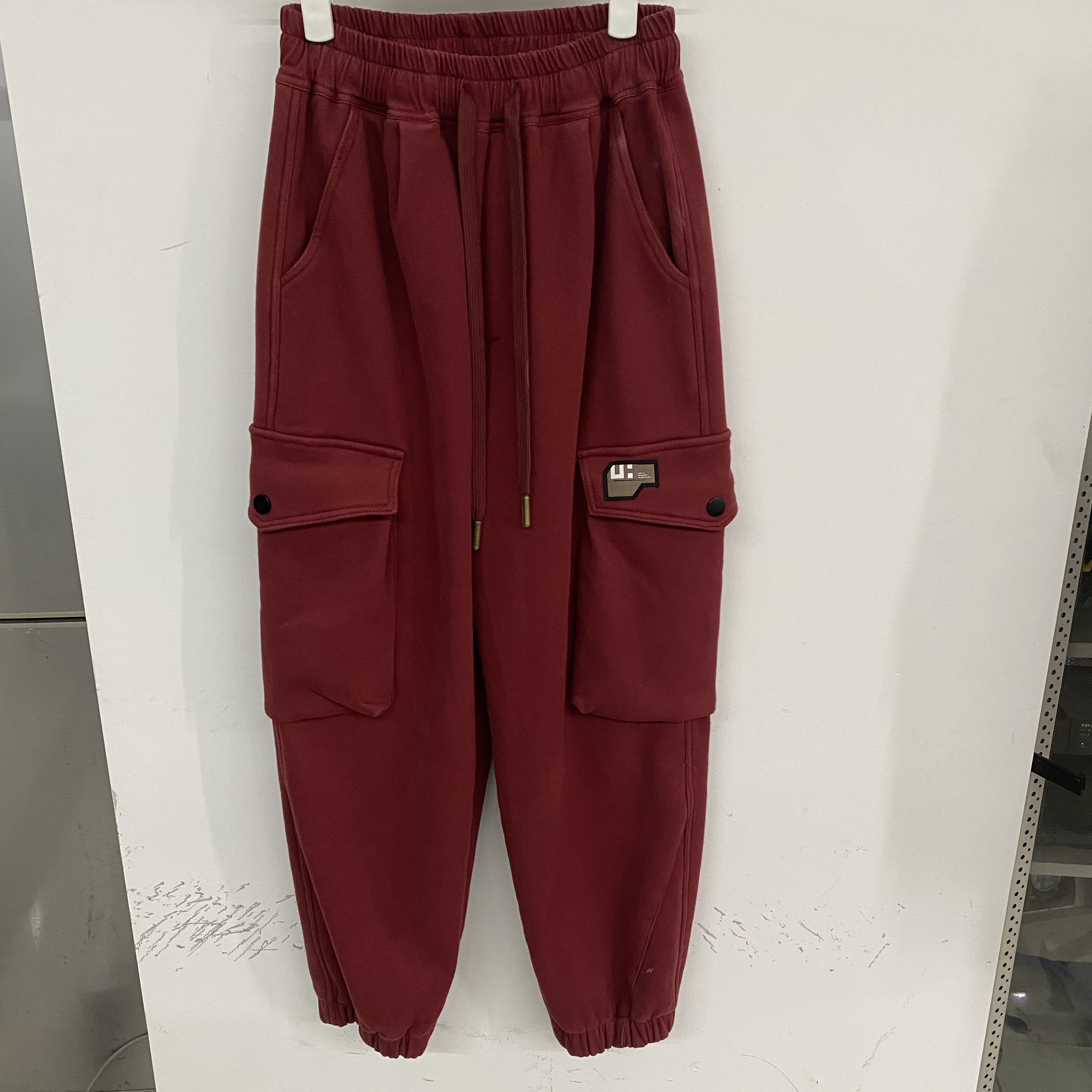 A6016#CYX-QD-A6860-1童装红色裤子