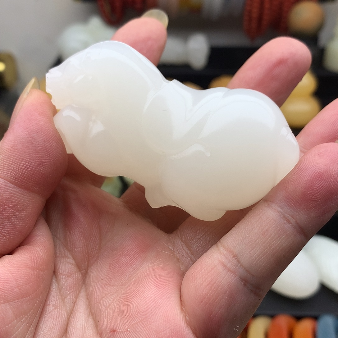 石材昆仑山脉山料手把