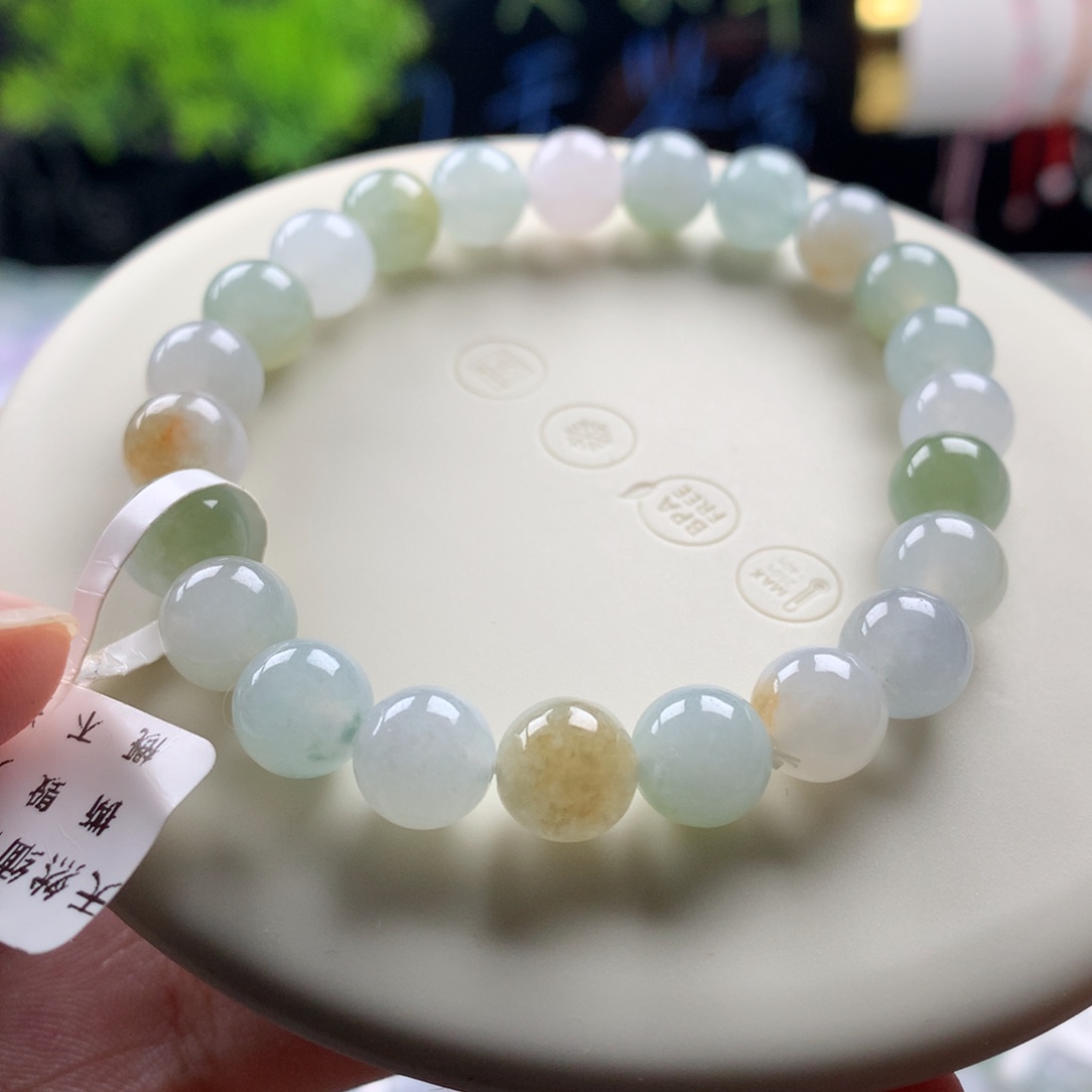 未镶嵌手链翡翠卡8