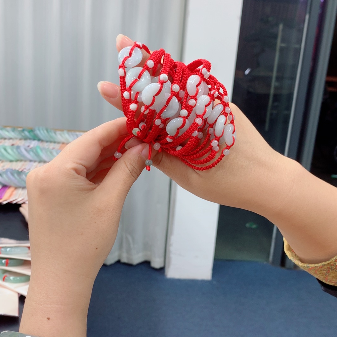 翡翠未镶嵌手链买断