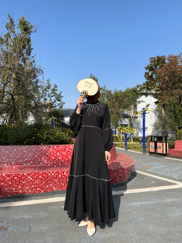 2025时尚鱼尾大方时尚长裙显瘦夏季