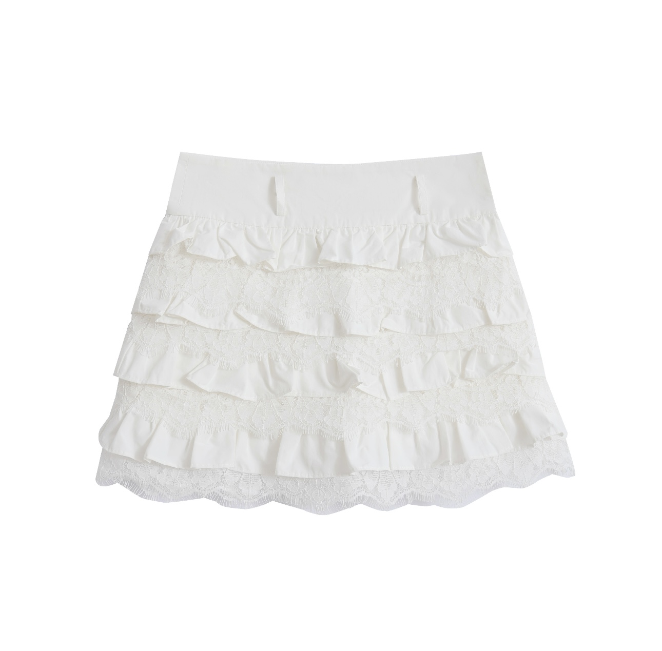 【妹妹专属】设计师品牌YANGHAIYANG蕾丝拼接蛋糕裙