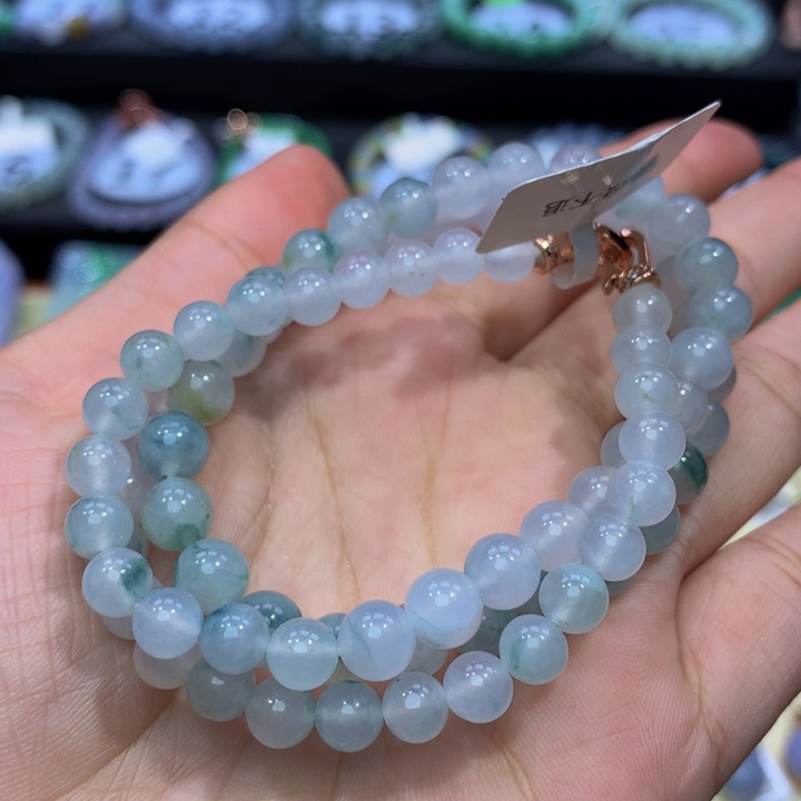 翡翠手链未镶嵌翡翠