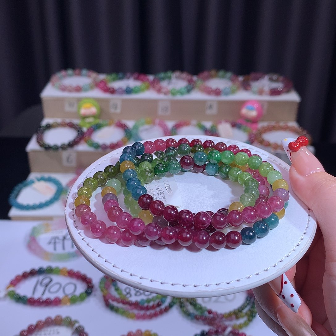 碧玺手链未镶嵌碧玺