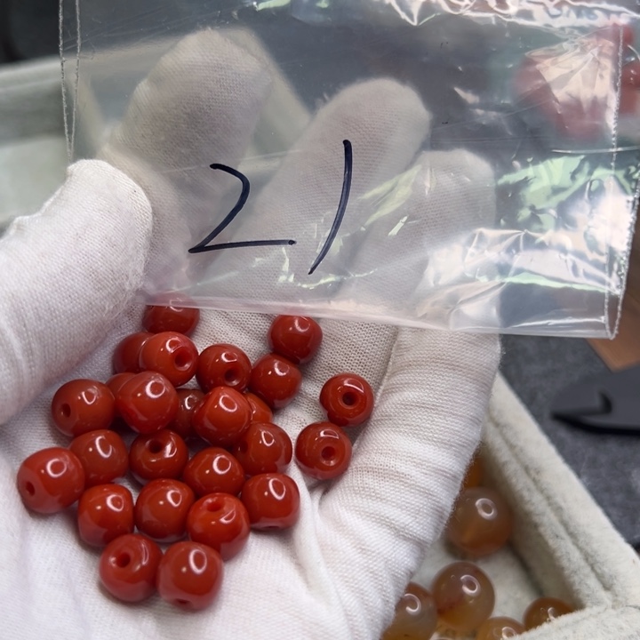 南红玛瑙未镶嵌配饰21号多样性发一粒