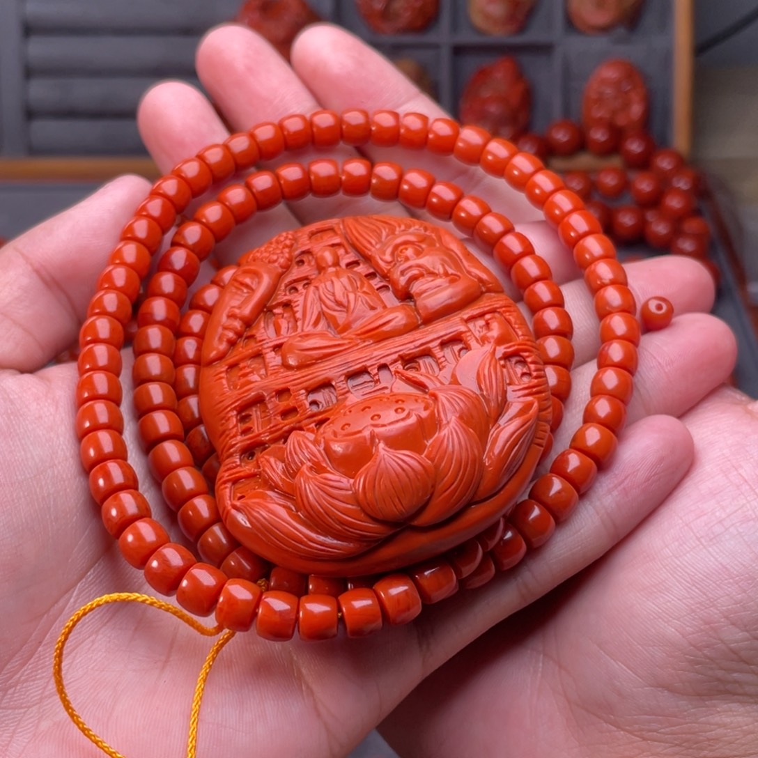 南红玛瑙未镶嵌配饰